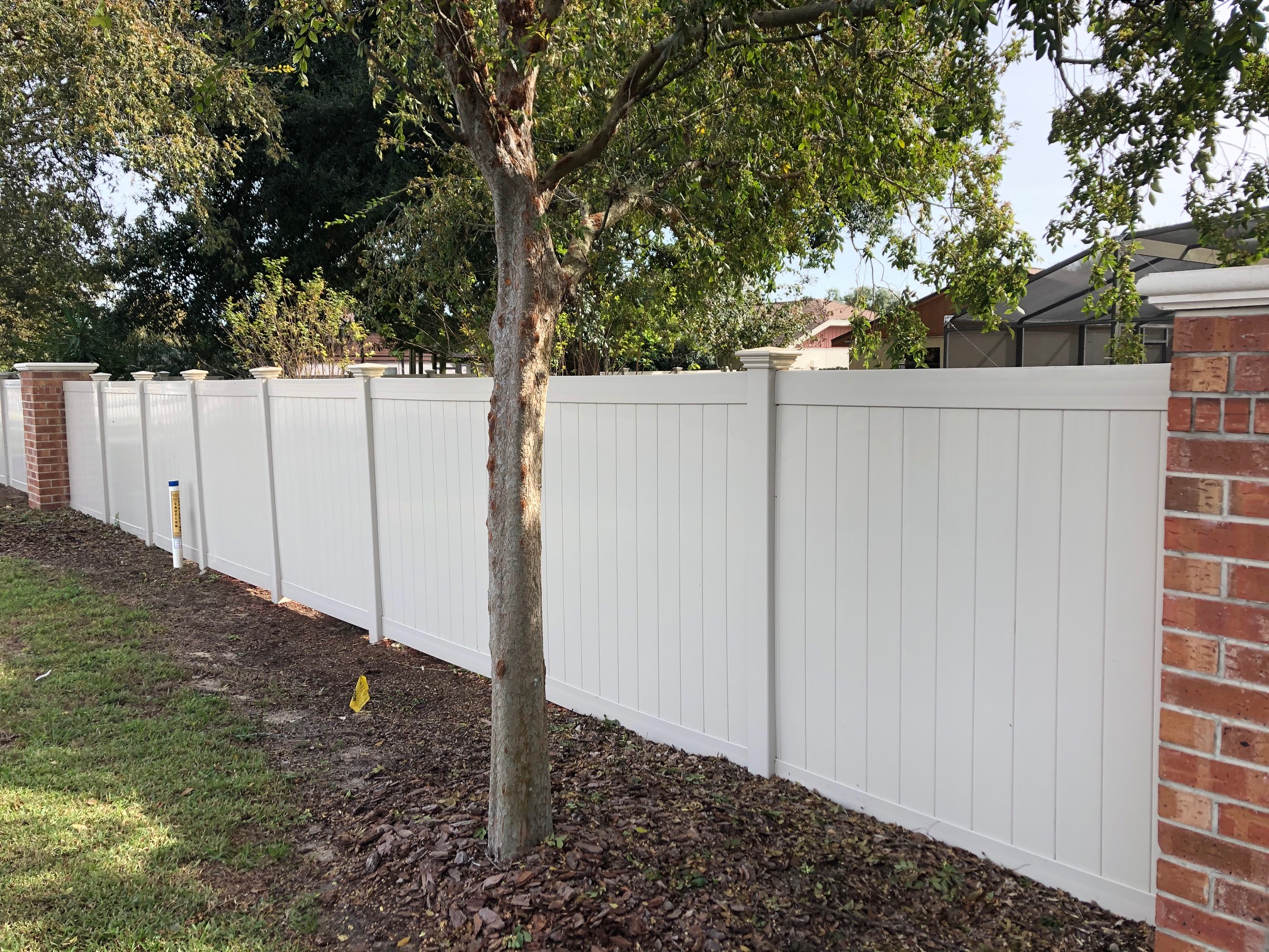 PVC Fence Cleaning